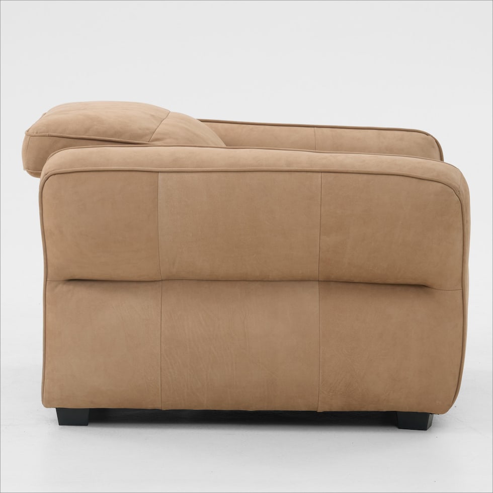 connor light brown recliner   