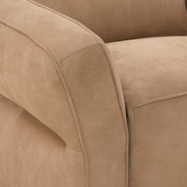 connor light brown recliner   