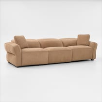 connor light brown sofa   