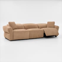 connor light brown sofa   