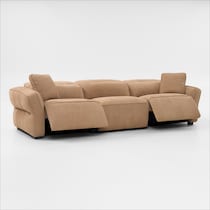 connor light brown sofa   