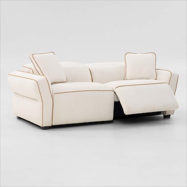Connor Dual-Power 2-Piece Reclining Sofa - Ivory