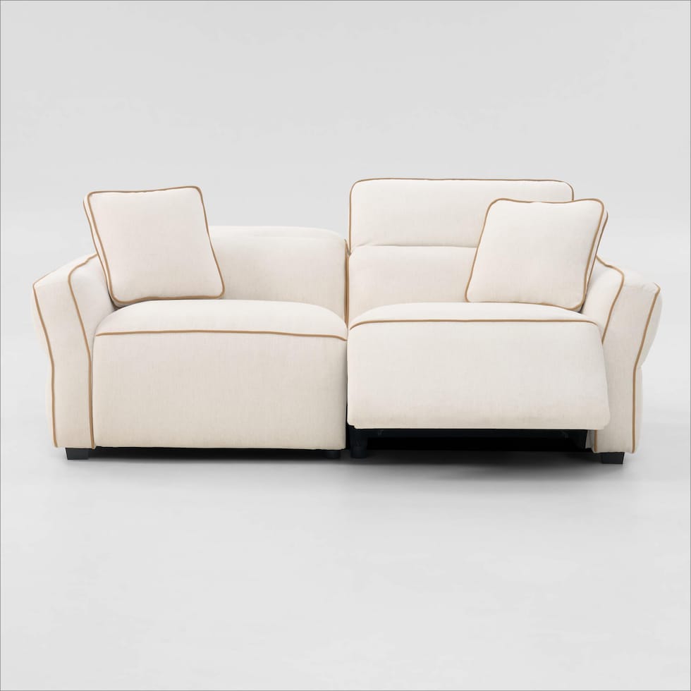 connor white sofa   