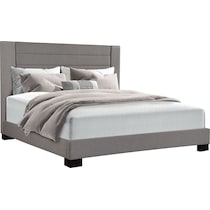 conrad gray king bed   