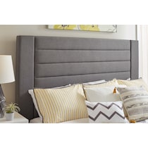 conrad gray king bed   