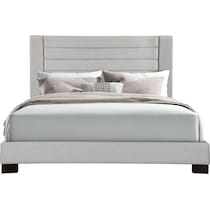 conrad gray king bed   