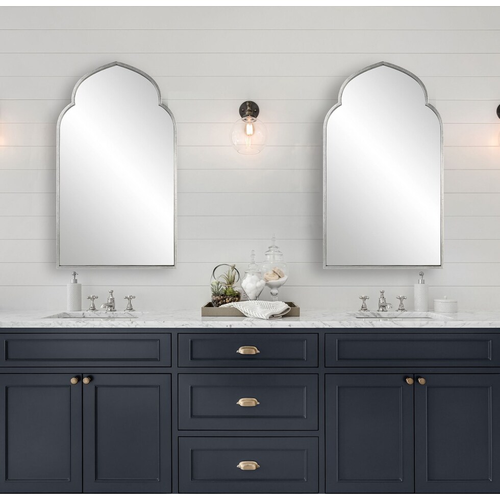 consuelo silver mirror   