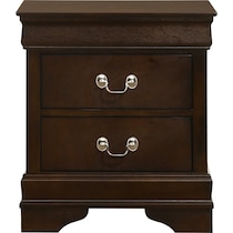 cooper dark brown nightstand   