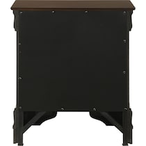 cooper dark brown nightstand   