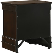 cooper dark brown nightstand   