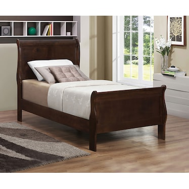 Cooper Twin Sleigh Bed