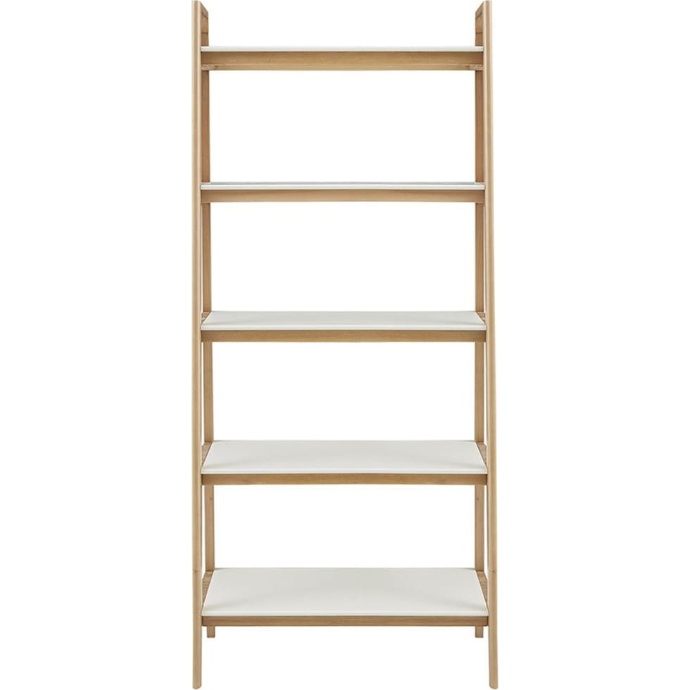 copa light brown bookcase   