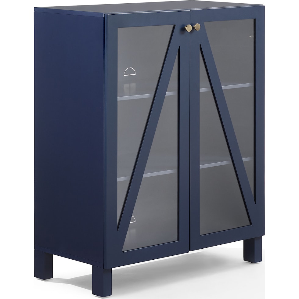 cora blue kitchen pantry   