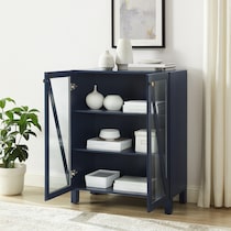 cora blue kitchen pantry   