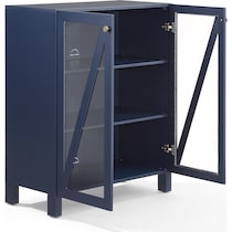 cora blue kitchen pantry   