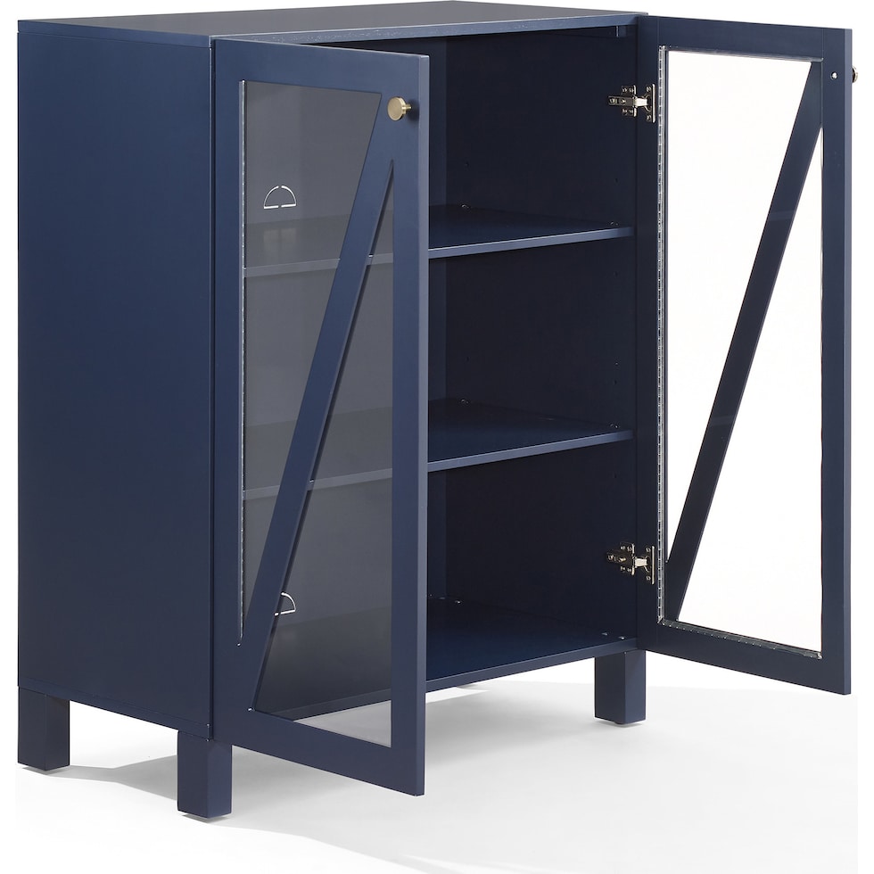 cora blue kitchen pantry   