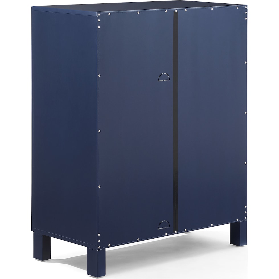 cora blue kitchen pantry   