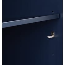 cora blue kitchen pantry   