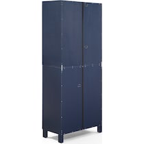 cora blue kitchen pantry   