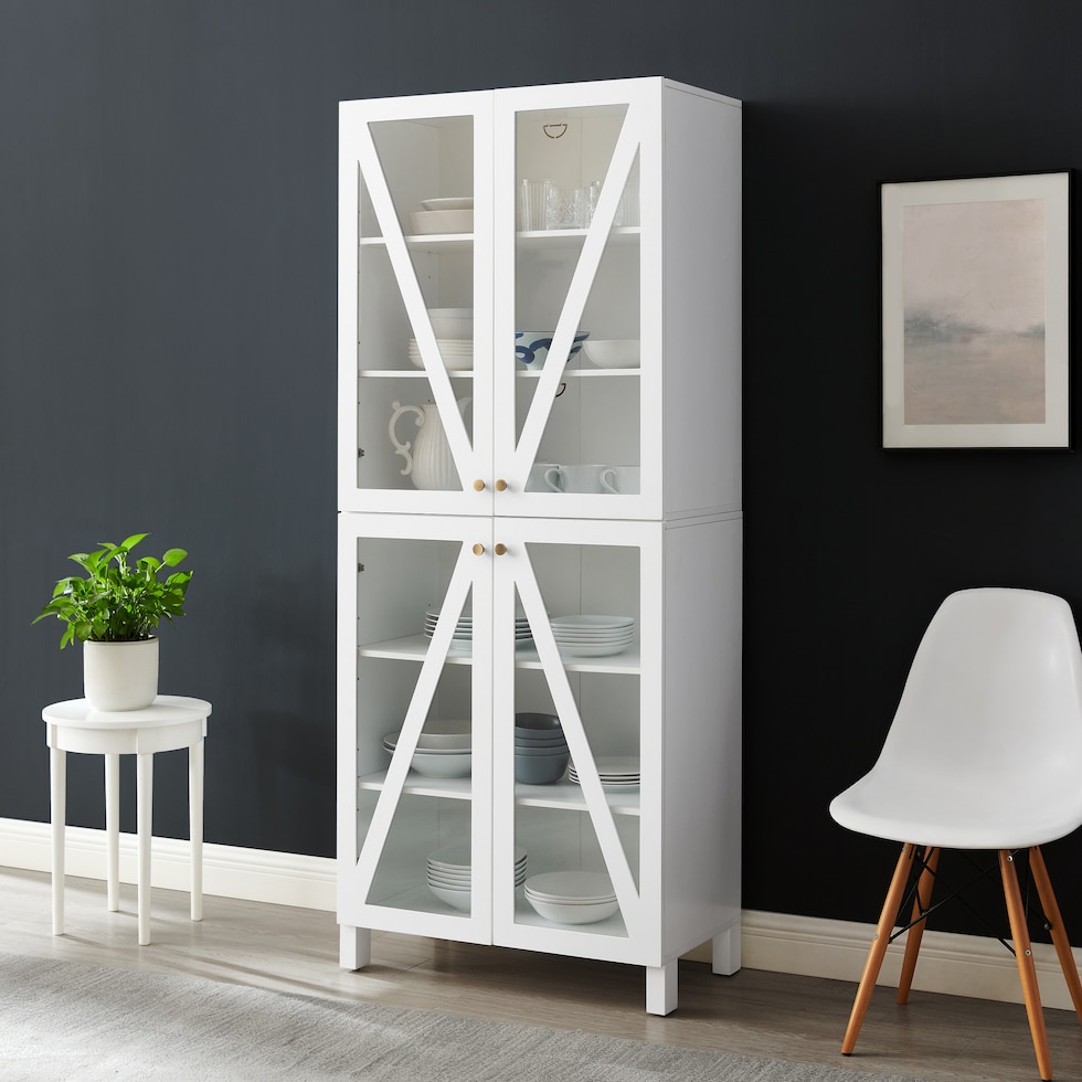 cora white kitchen pantry   