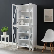cora white kitchen pantry   