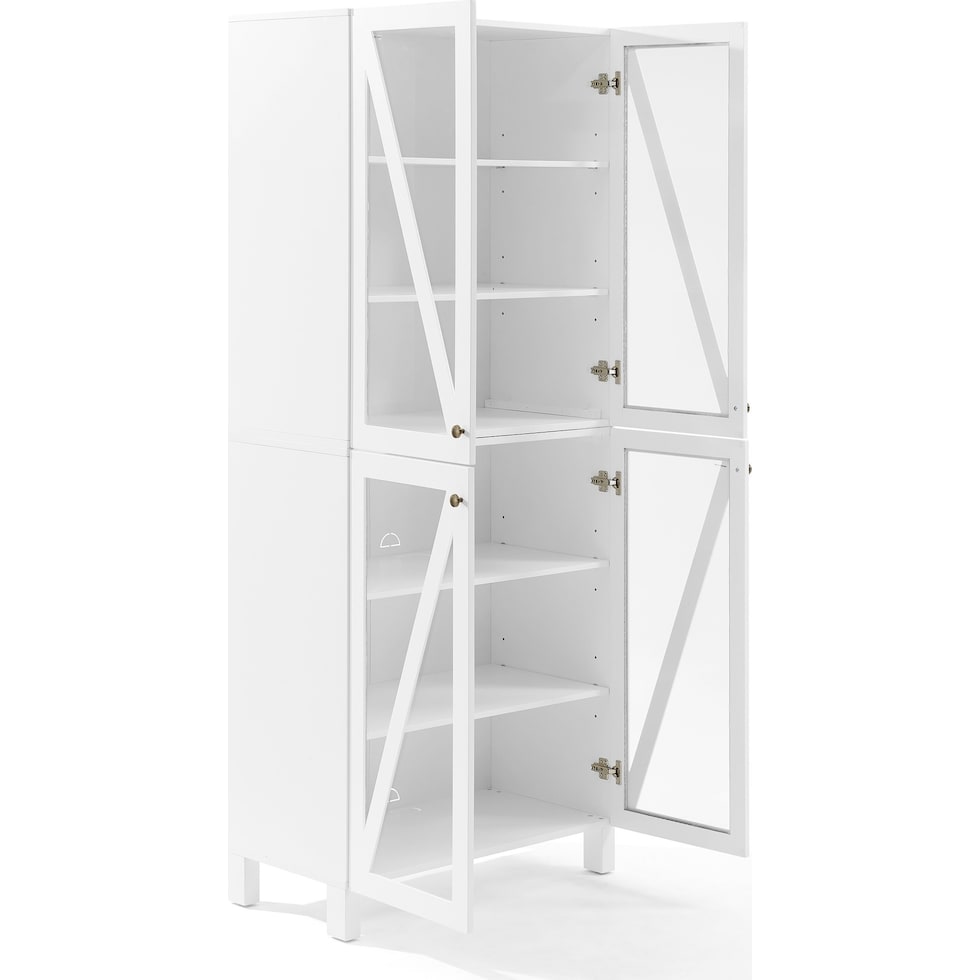 cora white kitchen pantry   