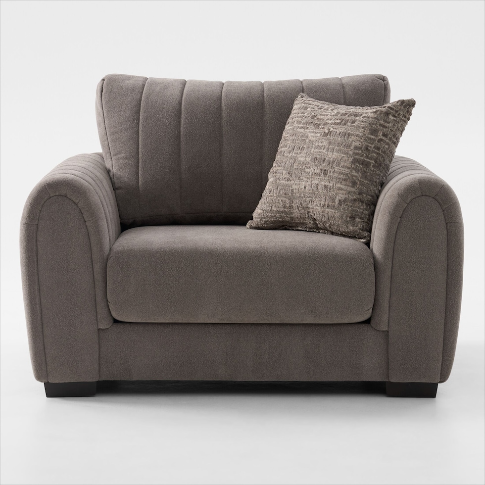 coral dark brown chair   