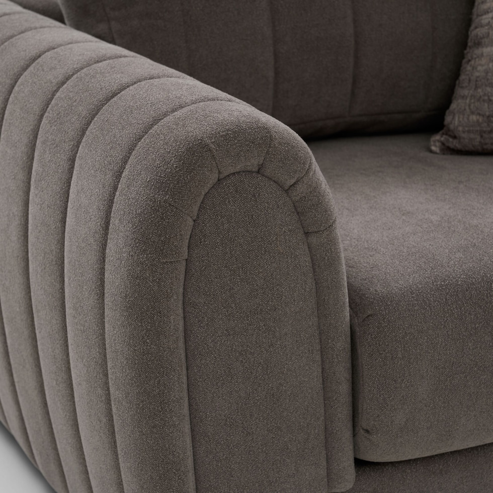 coral dark brown chair   