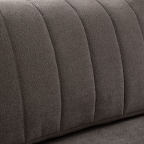 coral dark brown sectional   