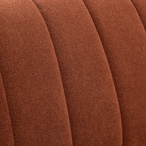 coral orange sectional   