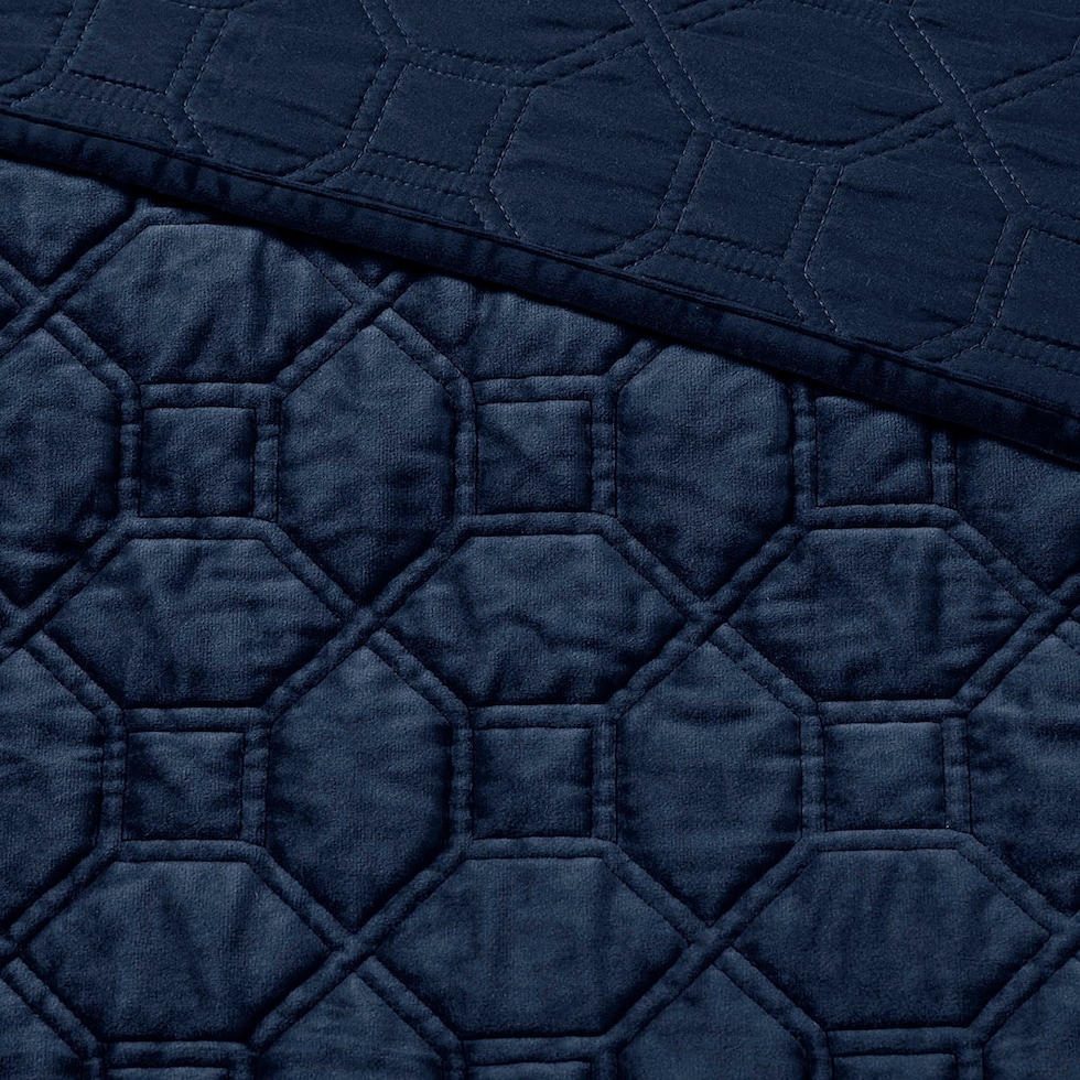 coraline blue king california king bedding set   