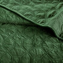 coraline green king california king bedding set   