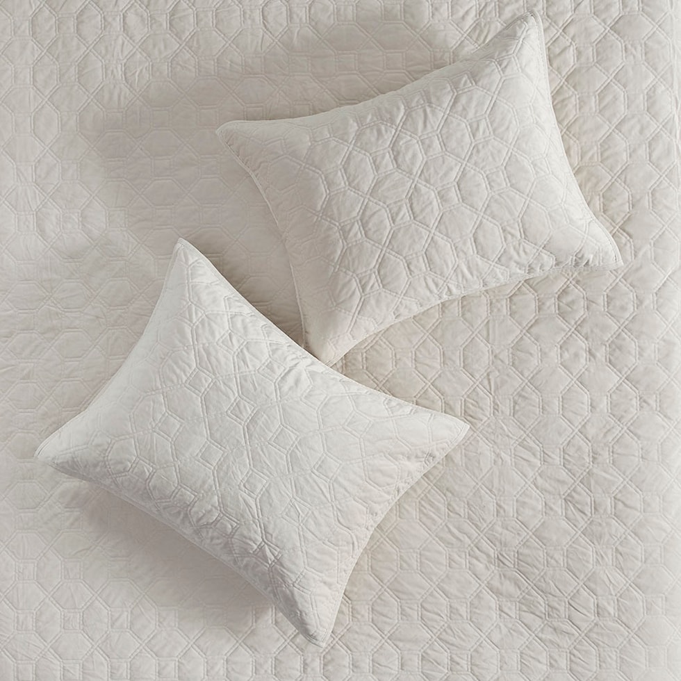 coraline neutral full queen bedding set   