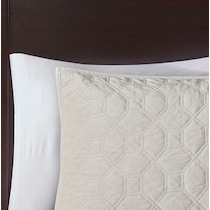 coraline neutral king california king bedding set   