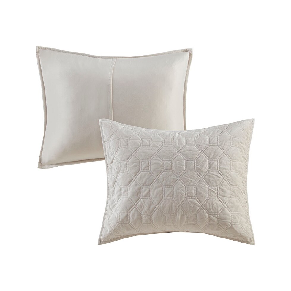 coraline neutral king california king bedding set   