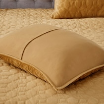 coraline yellow full queen bedding set   