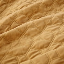 coraline yellow full queen bedding set   