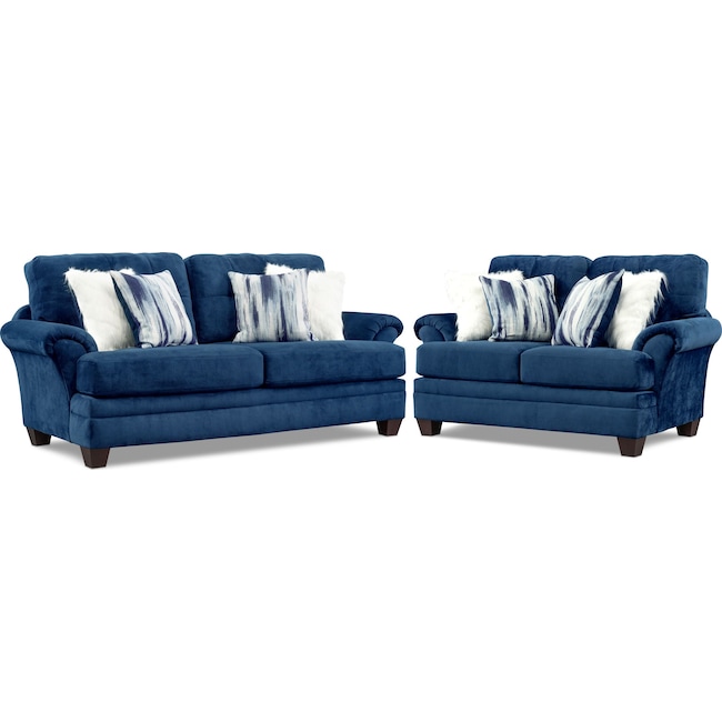 Cordelle Sofa And Loveseat Set American Signature Furniture