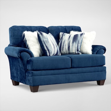 Cordelle Loveseat - Blue