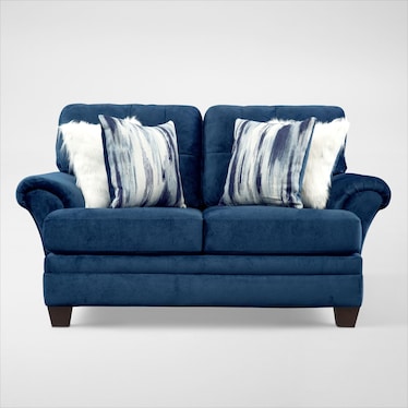 Cordelle Loveseat - Blue