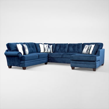 Cordelle 3-Piece Sectional with Chaise