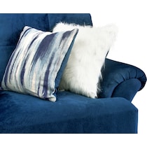 cordelle blue sofa   