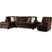 cordelle dark brown  pc living room   
