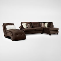 cordelle dark brown  pc living room   