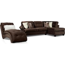 cordelle dark brown  pc living room   