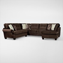 cordelle dark brown  pc living room   