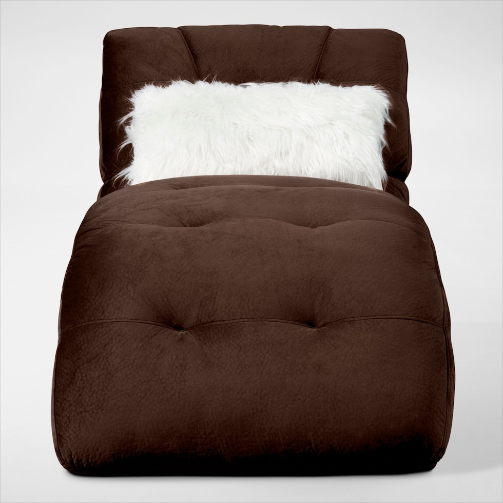cordelle dark brown chaise web   