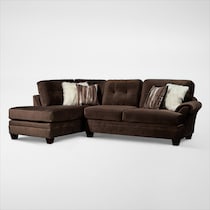 cordelle dark brown sectional web   