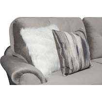 cordelle gray loveseat   