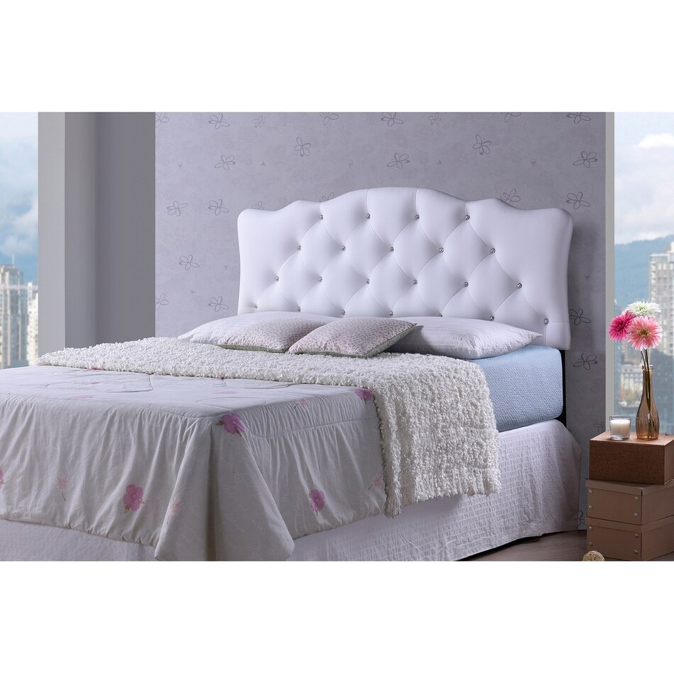 cordilla white full headboard   